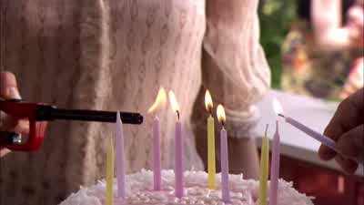When did lighting candles become more fun than blowing them out? - Dexter