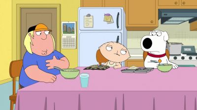 When did this new slab of beef
get delivered? - Family Guy
