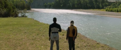 -When do you fish it?
-Late night, right after dark. - Mending the Line