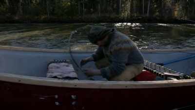 When you do stretch out the
hide, you can almost get, - Life Below Zero: Next Generation