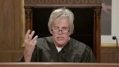 When you do that,
all you can say is, - Gary Busey: Pet Judge