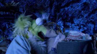 When he does, I'll write everyone a note
saying I'm sleepy, - Fraggle Rock: Back to the Rock