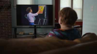 When doing the painting, you look at it
and you decide what makes you happy. - Bob Ross: Happy Accidents, Betrayal & Greed
