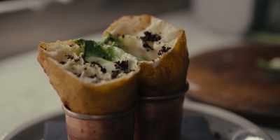 When that dough hits the oil, - Chef's Table: Pizza