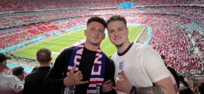 When England are playing in
the competitions, everything's enhanced. - The Final: Attack on Wembley