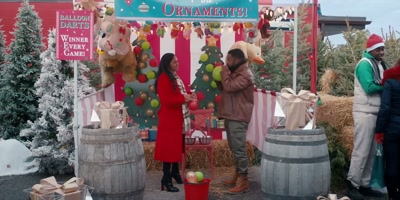 When Erin and I were kids, - Christmas with a Kiss