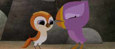 When everyone else finds out,
they won't want us here. - Puffin Rock and the New Friends