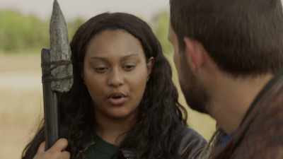 When everything's
burning down, - The Walking Dead: World Beyond