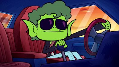 When evil comes calling, there's only
one man who can answer the... Call. - Teen Titans Go!