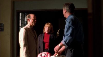 When you find out
    what happened to my wife - CSI: Crime Scene Investigation