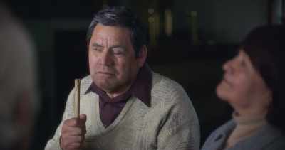 When he finished the milk
and the cookies, - Chile '76