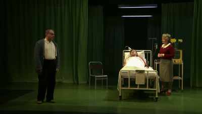 When we first got together,
we were seeing other people, - National Theatre Live: Nye