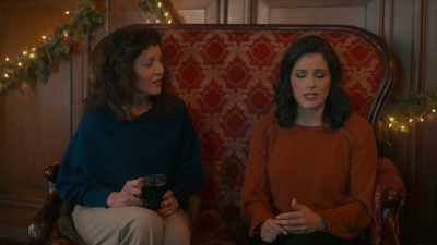 When we first moved here
after Dad lost the election, - Christmas at the Holly Hotel