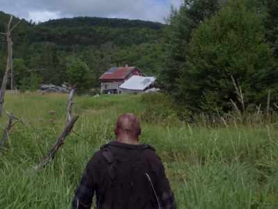 - When you first moved here,
I said, - In a Violent Nature