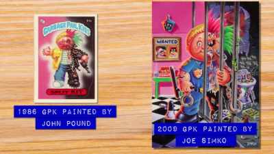 When we get
take the classic characters - 30 Years of Garbage: The Garbage Pail Kids Story