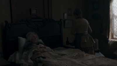 When he gets here, he sleeps. - The Gilded Age