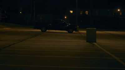 When he gets in the car and says,
"Start driving." So we do. - The Keepers