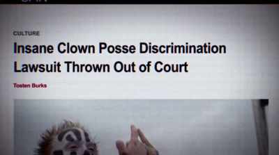 When it gets thrown
out of court repeatedly, - The United States of Insanity