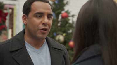 When he gets worked up
and she can't calm him down, - A Christmas Open House