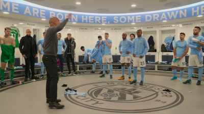 When you go out there,
you enjoy, enjoy, enjoy for him. - All or Nothing: Manchester City