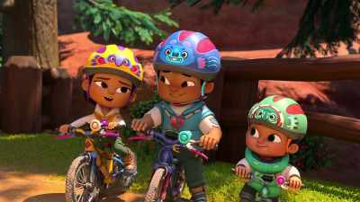 When you go uphill,
shift into this gear for turtle speed. - Spirit Rangers