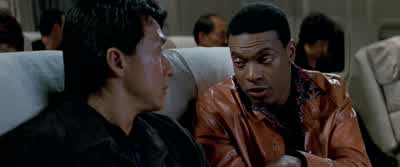 Maybe but not like Asians We never panicYeah right When Godzilla's coming y'all be tripping - Rush Hour 2