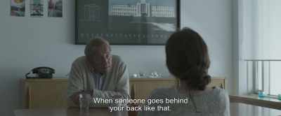 When someone goes behind
your back like that. - Under the Tree