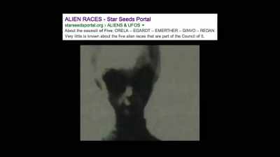 When you Google ET or
alien council of five, - Truth Hunter
