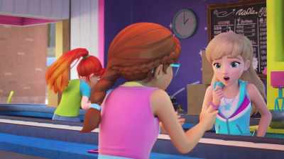When you got Dash a brand-new
bed, did you ask first? - LEGO Friends: Girls on a Mission