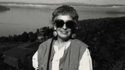 When she got older,
she became a community organizer, - Stutz