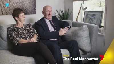 When we got there,
Philip and his friend Richard - The Real Manhunter