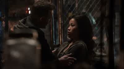 When you grabbed that doctor and put him in his place, it was hot. - Scorpion