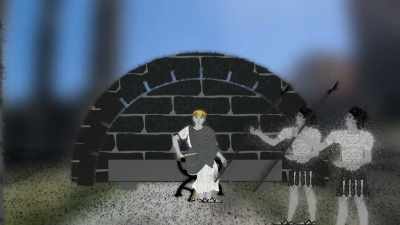 When guards finally came to arrest him,
Nero begged his private secretary, - Lost Treasures of Rome