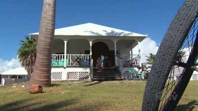 When guests arrive here, - Island of Bryan