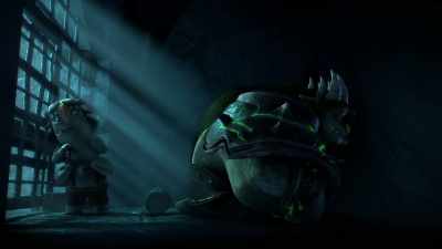 When Gunmar find out Aaarrrgghh fail,
Gunmar kill Aaarrrgghh. - Wizards: Tales of Arcadia