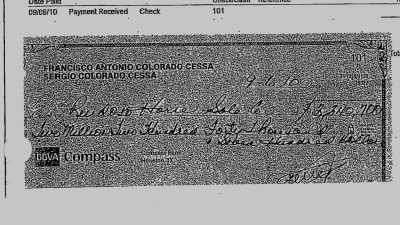 When you have someone
writing a personal check, - Cowboy Cartel