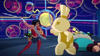When we heard there was a
breaking at the Watchtower, - Justice League Action