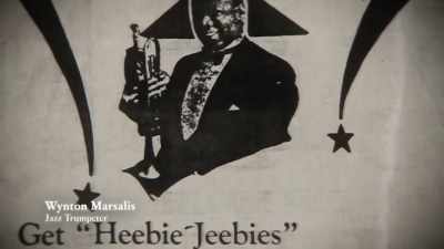 When he's scatting,
the notes he's picking, - Louis Armstrong's Black & Blues