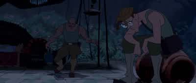 Of course it's been my experiencewhen you hit bottomthe only place left to go is upSighs Who told you thatA fella by the name of Thaddeus Thatch - Atlantis: The Lost Empire