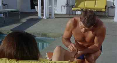 When I was a Boy Scout,
I passed the first-aid test... - The Swimmer