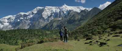When I was a child, all these mountains - Lunana: A Yak in the Classroom