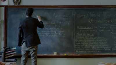 When I am speaking,
you are not.[ indistinct conversations ] - The Red Line