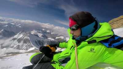 When I arrived to Camp 3 at 8,300, - Kilian Jornet, Path to Everest