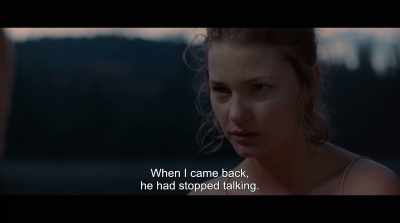 When I came back,
he had stopped talking. - Lake of Death