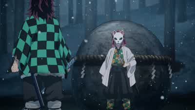 When I challenged him that day, Sabito was wielding a real sword. - Demon Slayer: Kimetsu no Yaiba