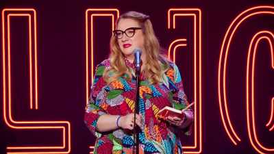 When I collect
my tablets from the chemist - Sarah Millican: Bobby Dazzler