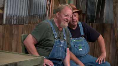 When I cooked them
peaches down, I saved a little
bit back to the side. - Moonshiners: Master Distiller