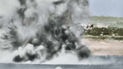 When I could see the beach, - Greatest Events of World War II in Colour