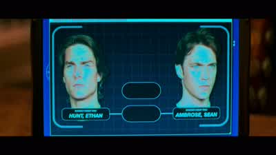 When I couldn't find you, I had to replace you. - Mission: Impossible II