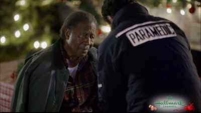 When I fell,
I banged up my leg pretty badly. - Christmas Under the Stars